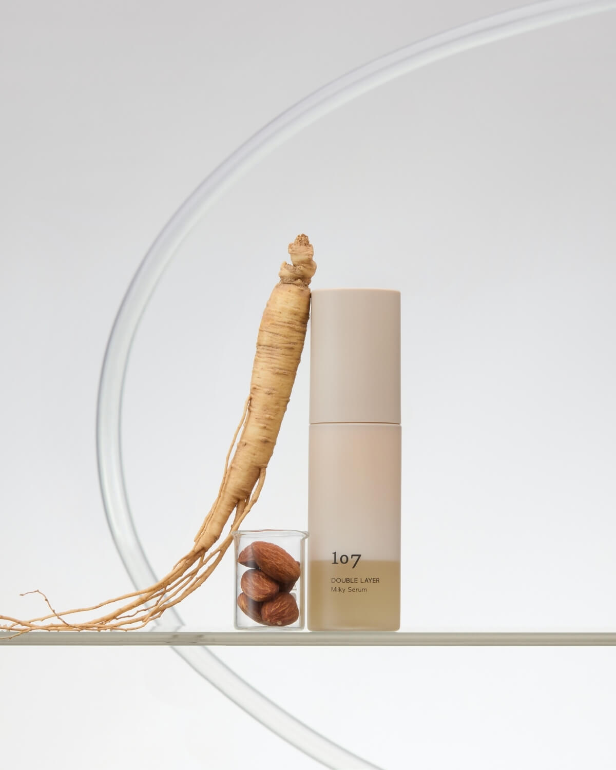 107 Double Layer Milky Serum