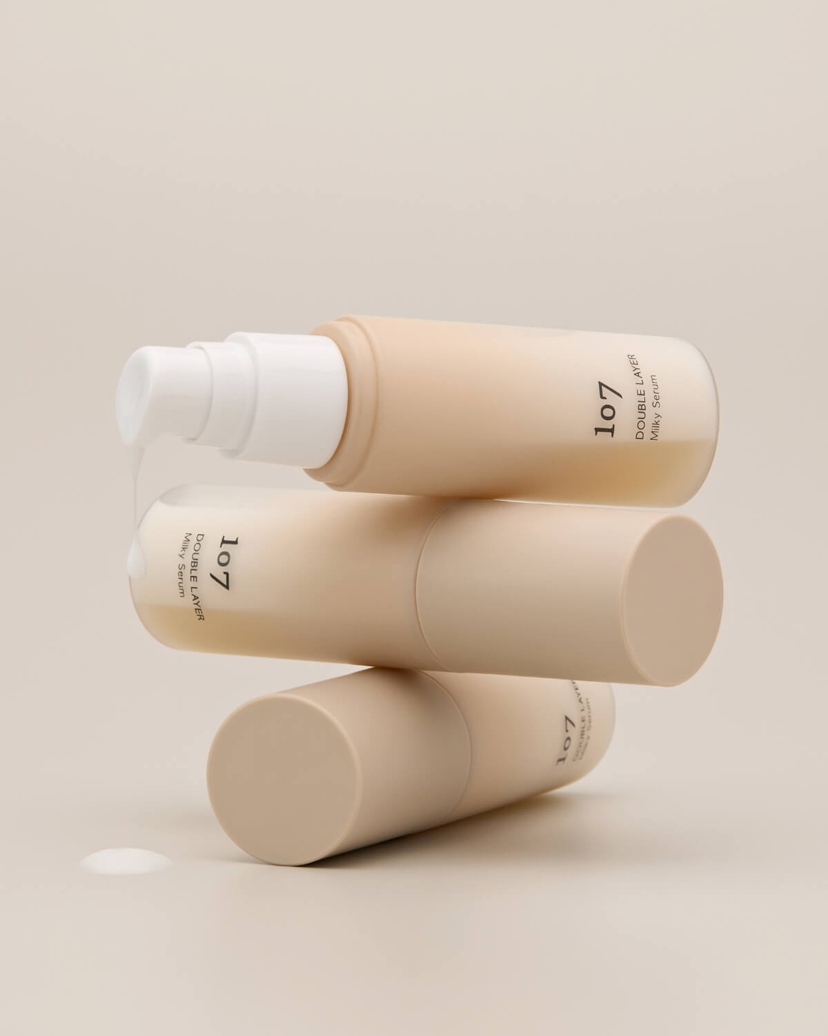 107 Double Layer Milky Serum