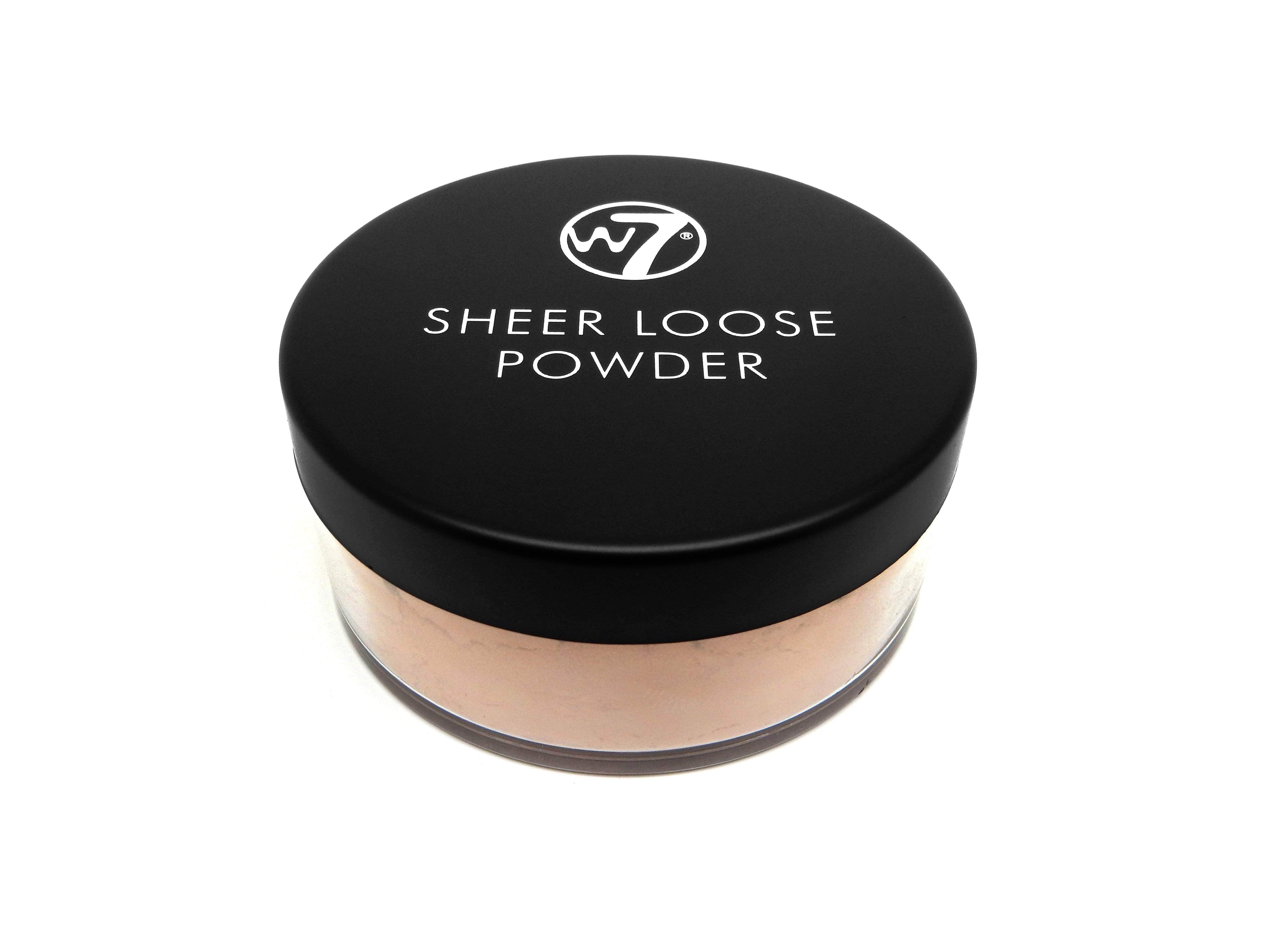 W7 Sheer Loose Powder Biscuit