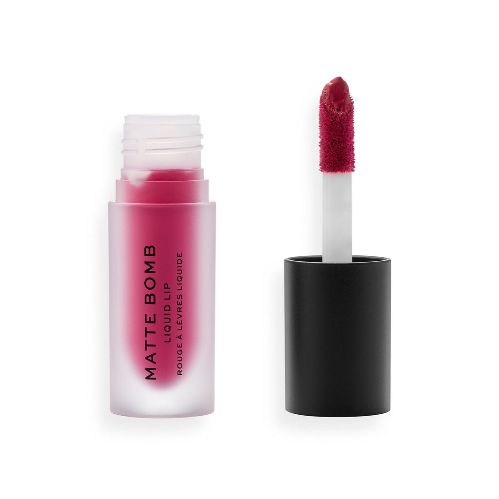 Revolution Matte Bomb Liquid Lipstick Burgundy Star