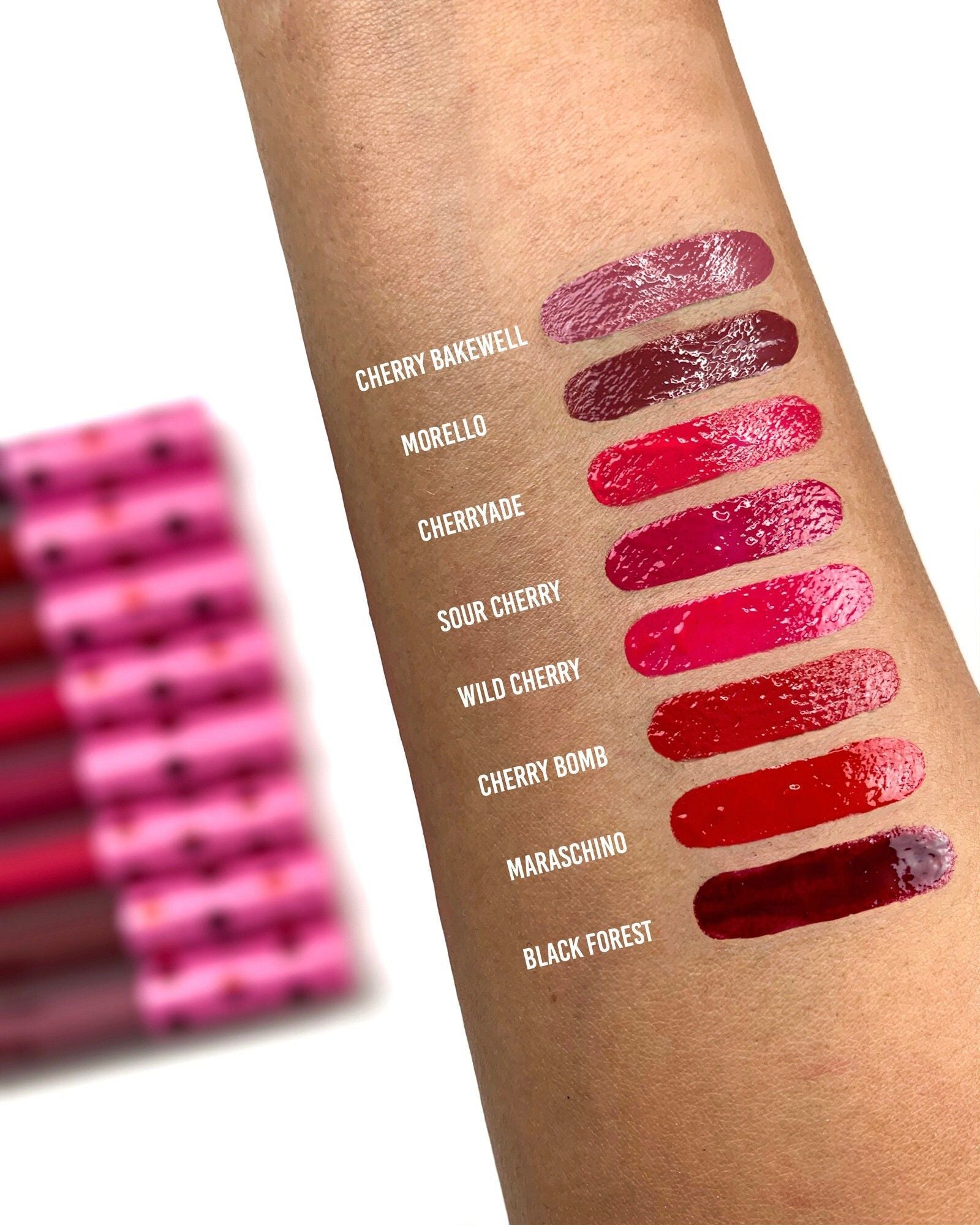 Revolution I Heart Revolution Vinyl Cherry Liquid Lipstick Sour Cherry
