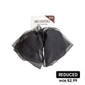 Beauty Outlet Chiffon Bow Clip Black BEAU644