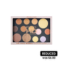 Revolution Pro HD Amplified Concealer Palette The Works Medium Dark