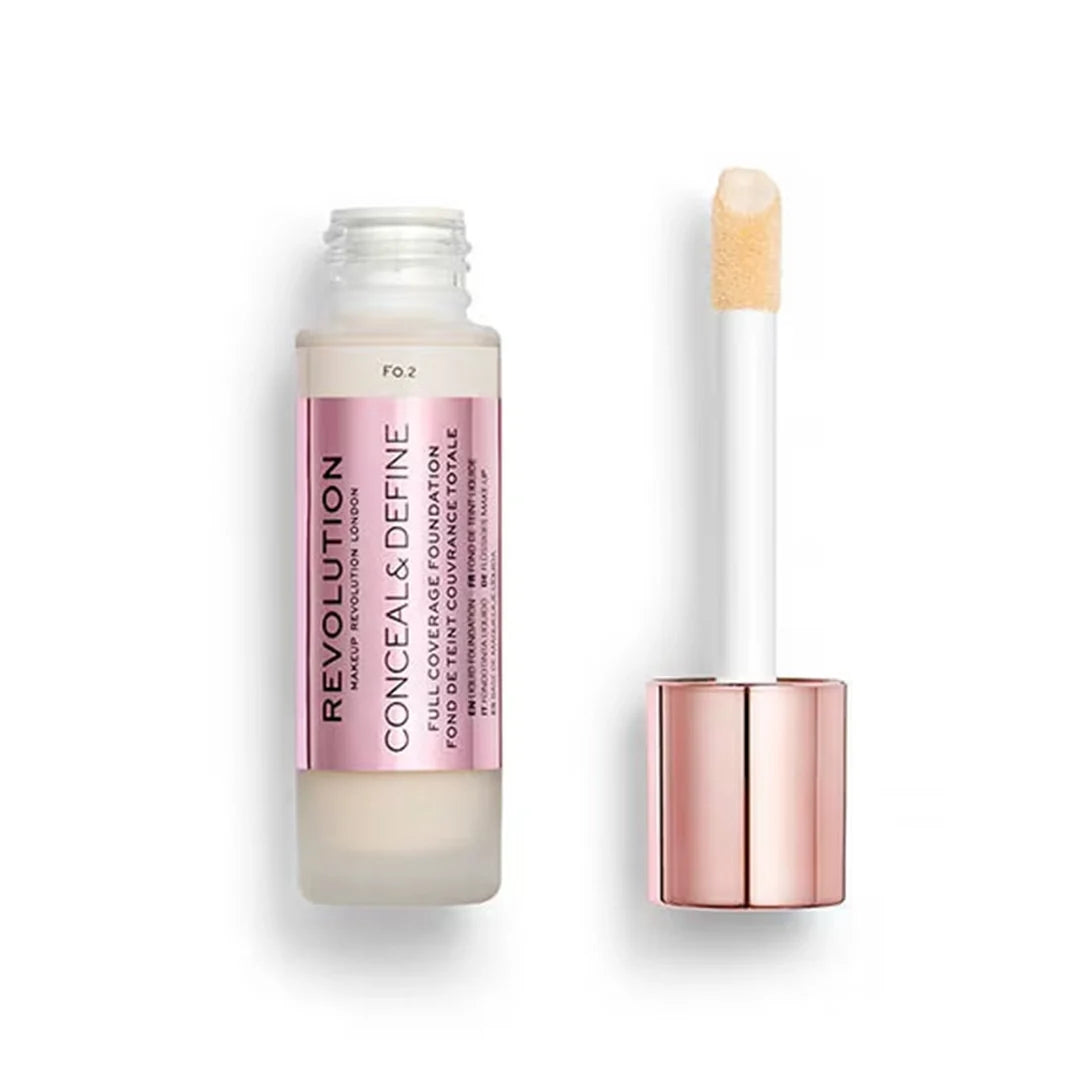 Revolution Conceal & Define Foundation F0.2