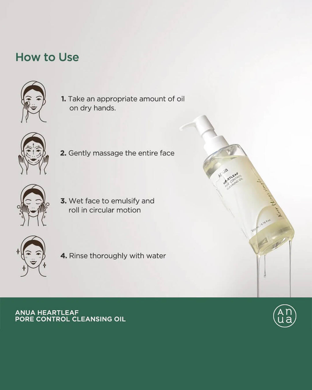 Anua Heartleaf Pore Control Cleansing Oil