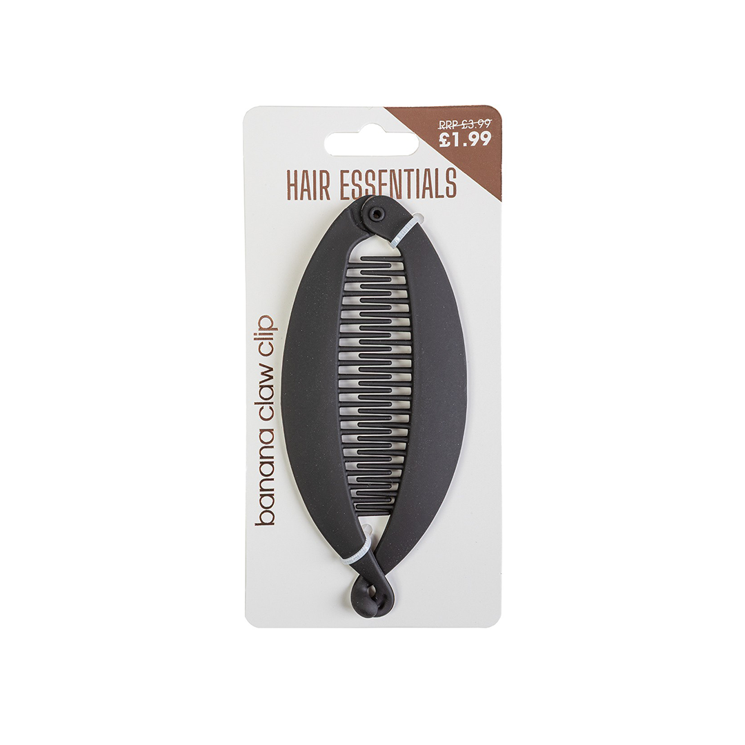 Beauty Outlet Claw Clip Banana Black BEAU568