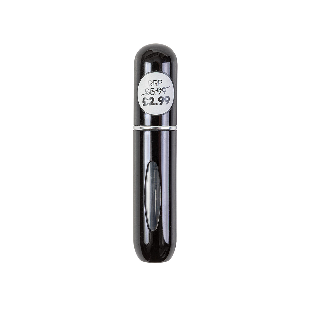 Beauty Outlet 5ml Atomiser Black BEAU603