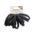Beauty Outlet 10 Large Soft Rolled Elastics Black BEAU762