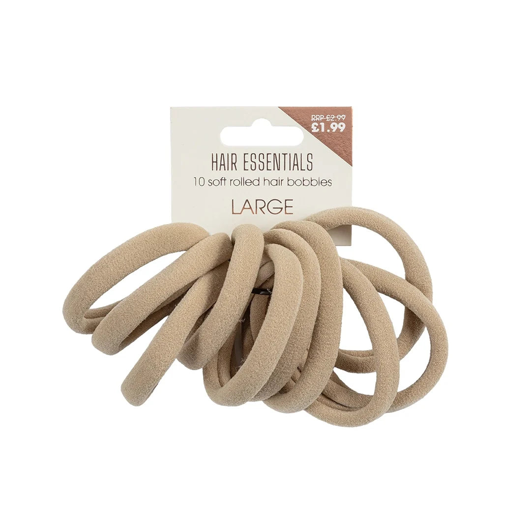 Beauty Outlet 10 Large Soft Rolled Elastics Blonde BEAU764