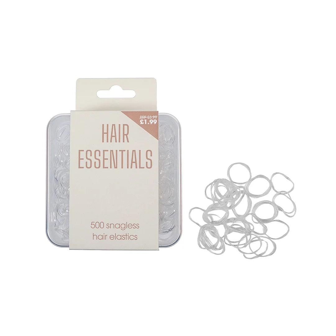 Beauty Outlet 500 Snag Free Bands Clear BEAU782