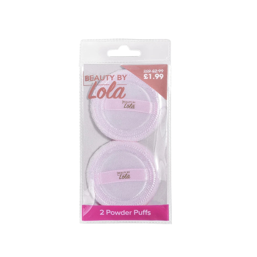 Beauty By Lola 2 Cotton Powder Puffs BEAU798