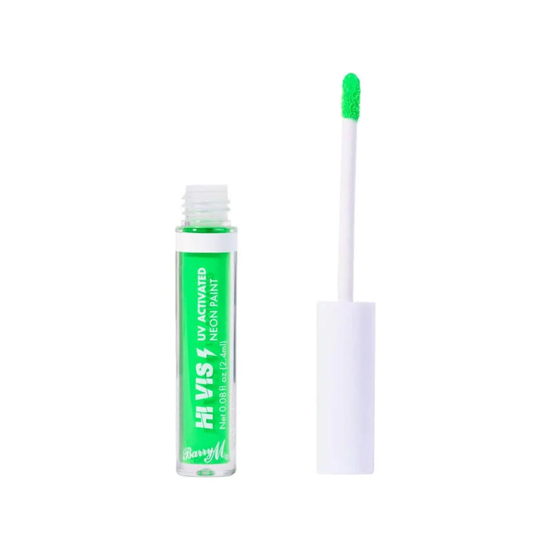 Barry M Hi Vis UV Activated Neon Paint Green Surge