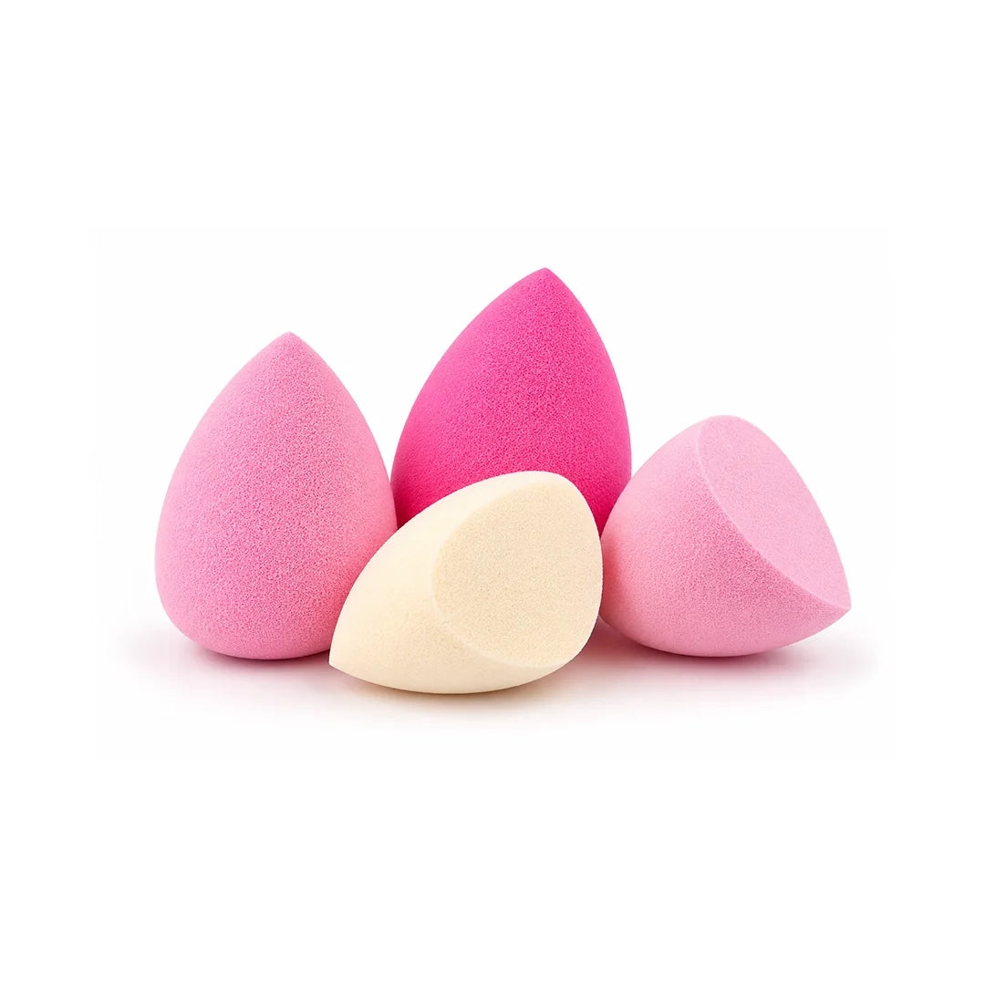 Beauty By Lola 4 Complexion Sponges In Mesh Bag BEAU766
