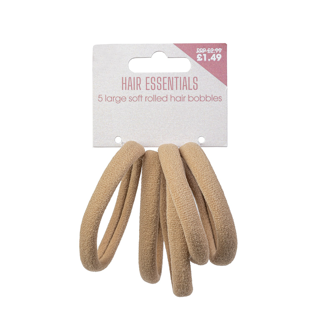 Beauty Outlet 5 Large Soft Rolled Elastics Blonde BEAU683