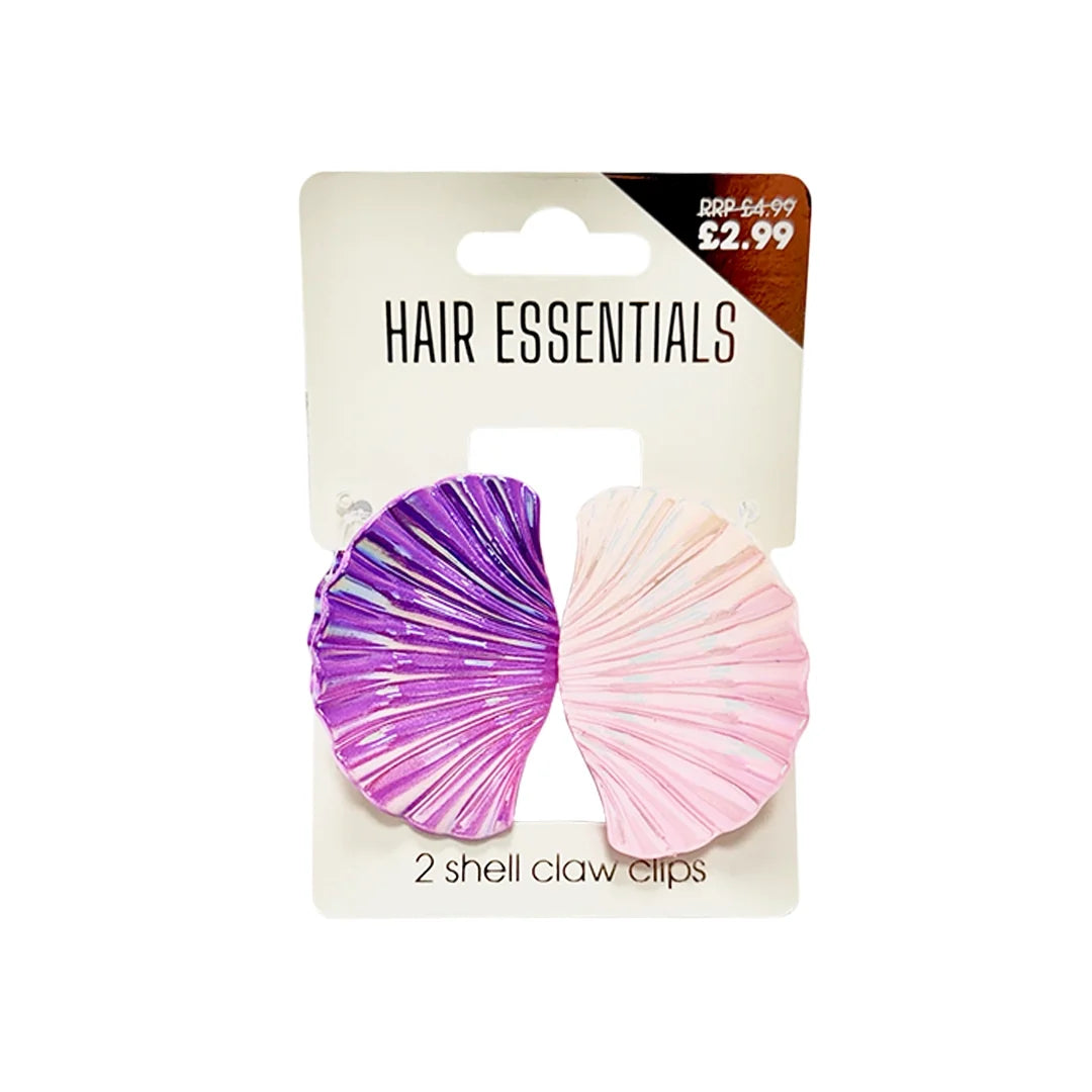 Beauty Outlet Claw Clip Shell 2x Small BEAU739
