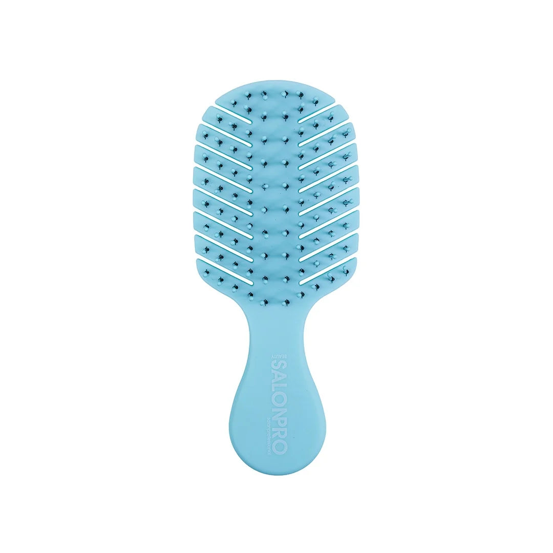 Beauty SalonPro Mini Detangle Hairbrush Blue BEAU753