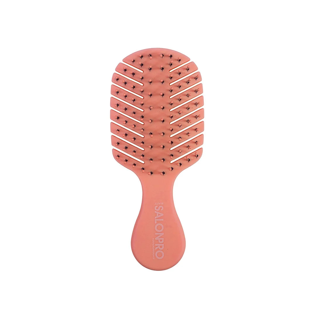 Beauty SalonPro Mini Detangle Hairbrush Coral BEAU752