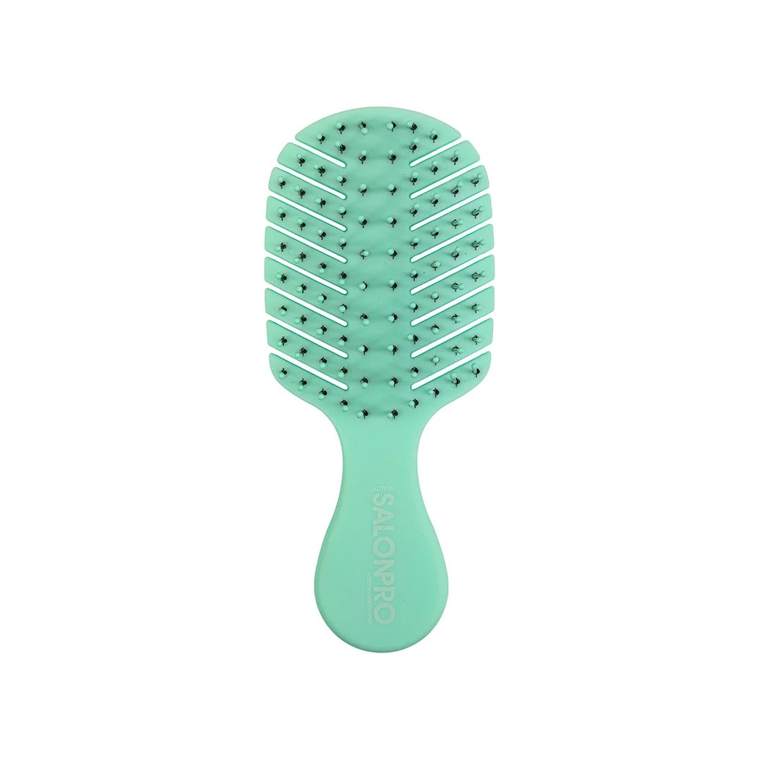 Beauty SalonPro Mini Detangle Hairbrush Mint BEAU751