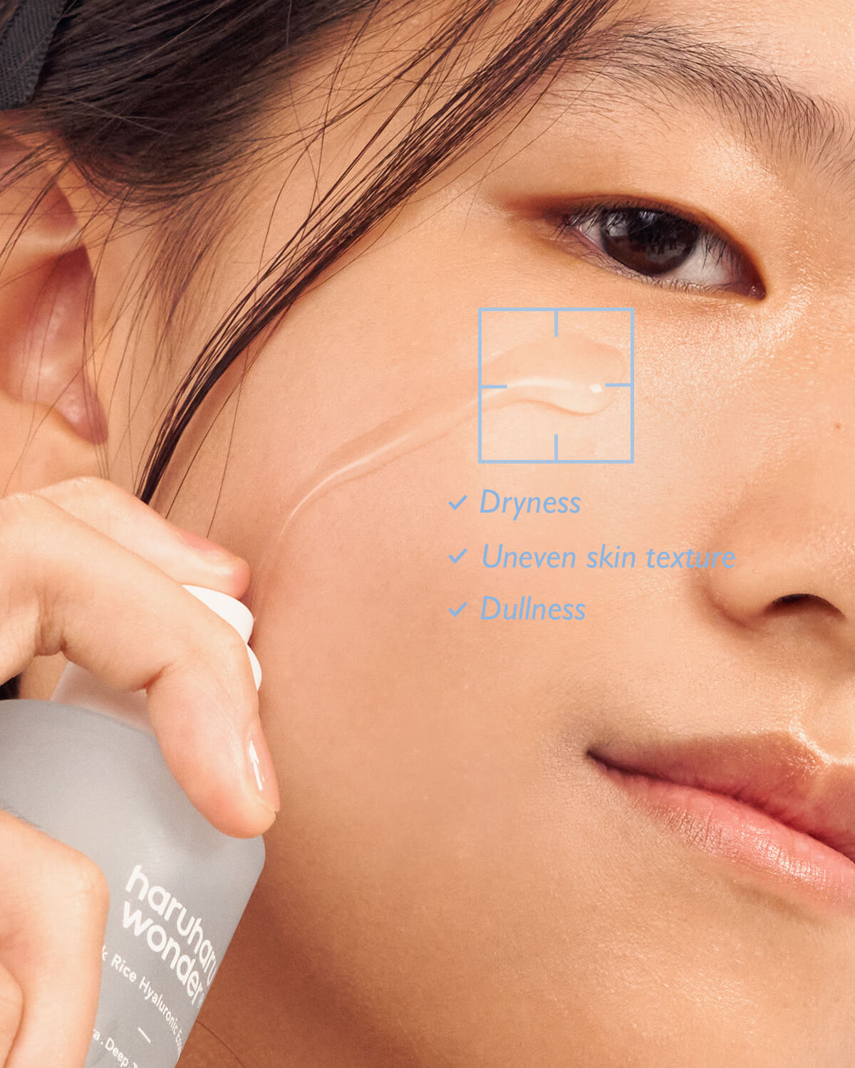 haruharu wonder Black Rice Hyaluronic Essence