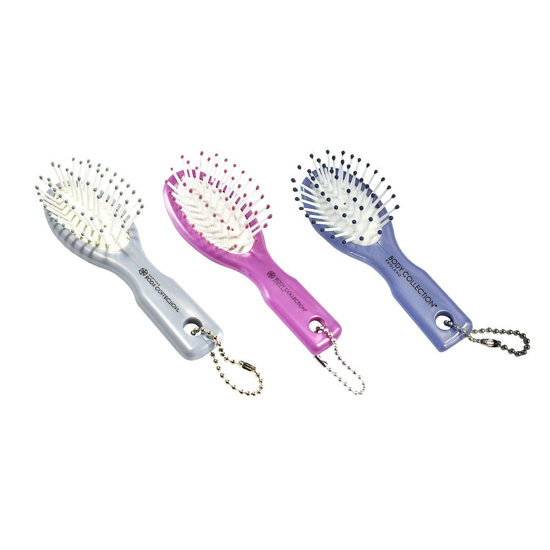 Body Collection Mini Cushion Hair Brush Assorted