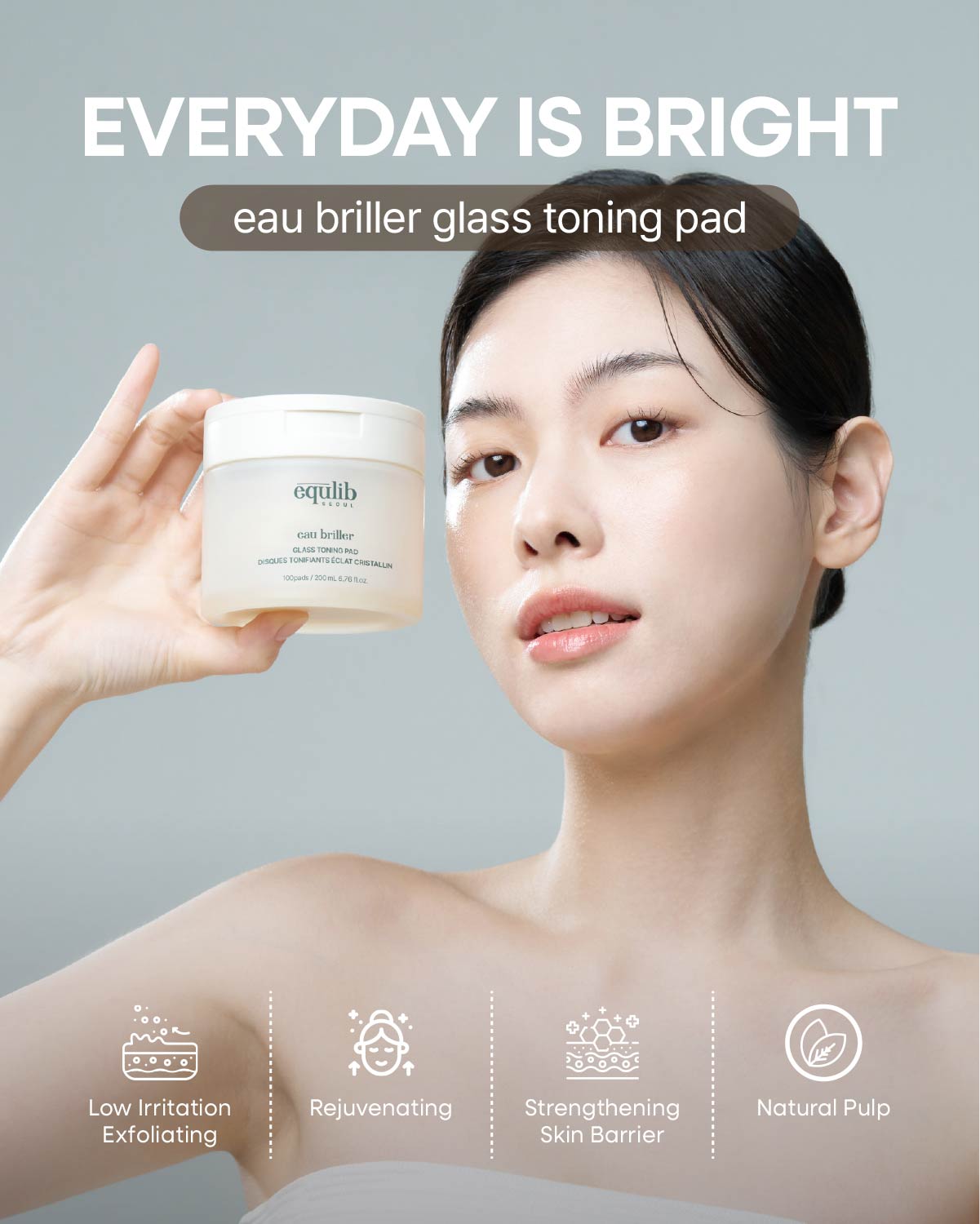 Equlib Eau Briller Glass Toning Pad