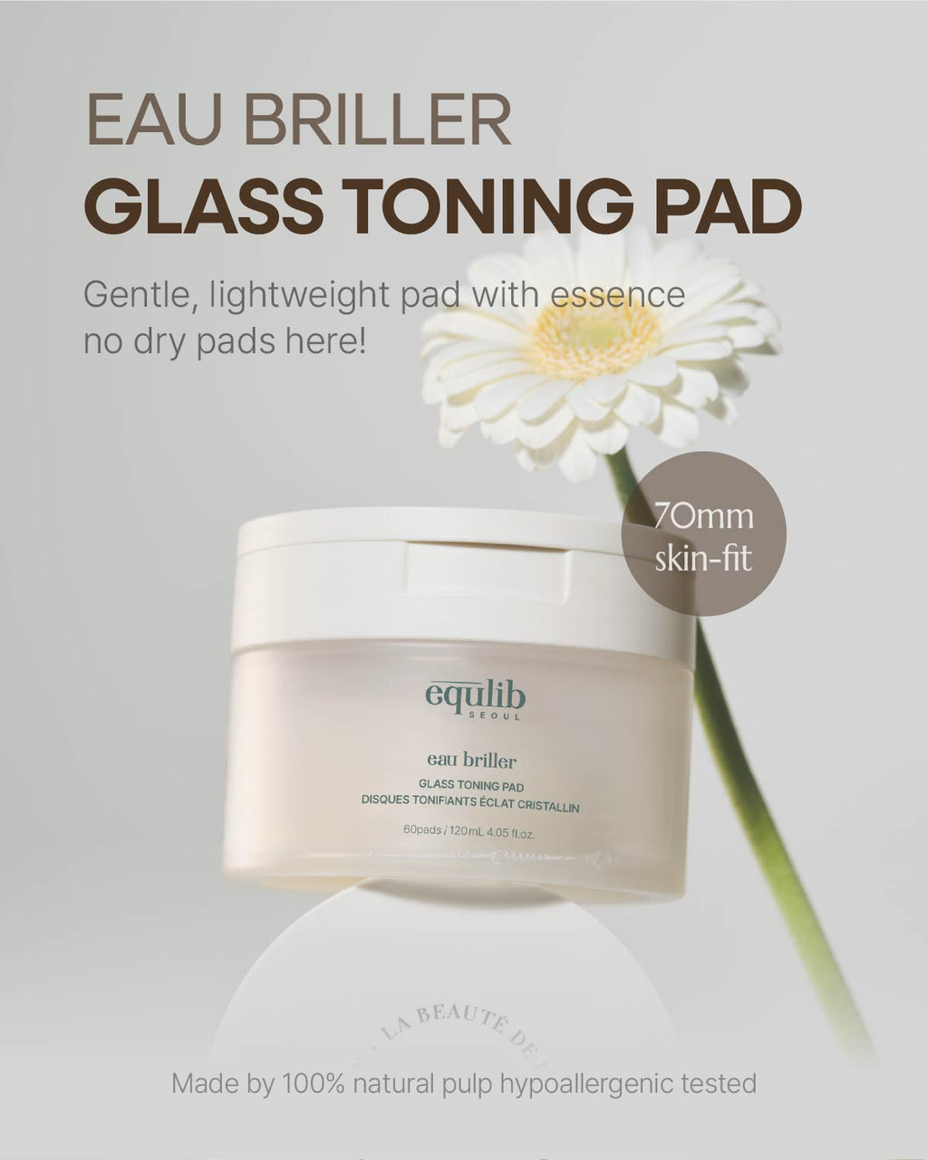 Equlib Eau Briller Glass Toning Pad