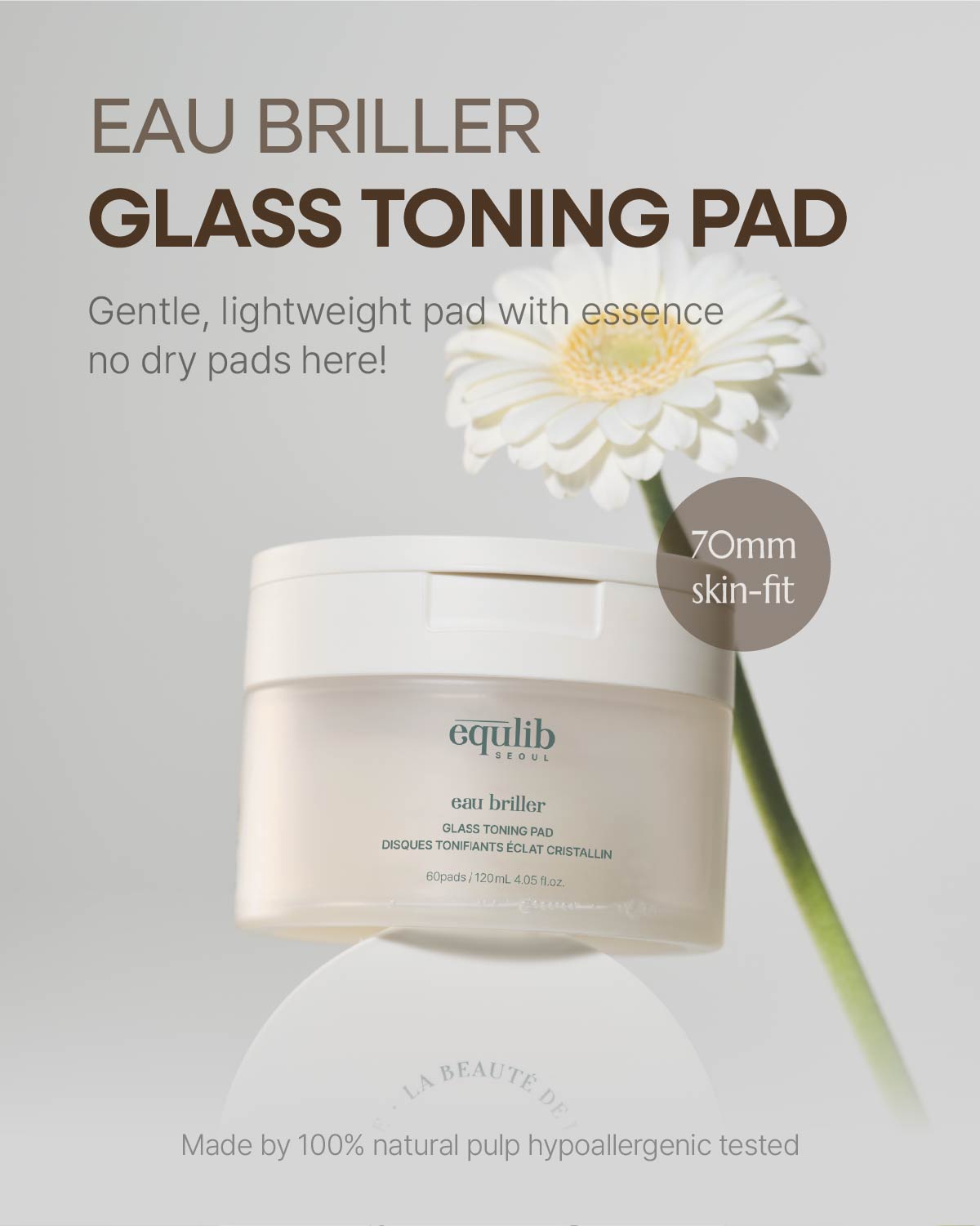 Equlib Eau Briller Glass Toning Pad