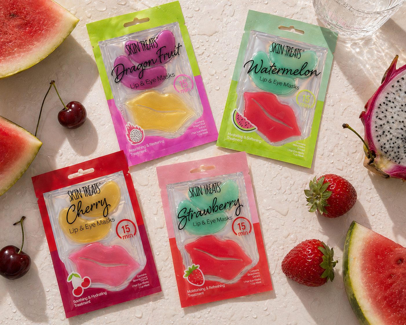 Skin Treats Lip & Eye Mask