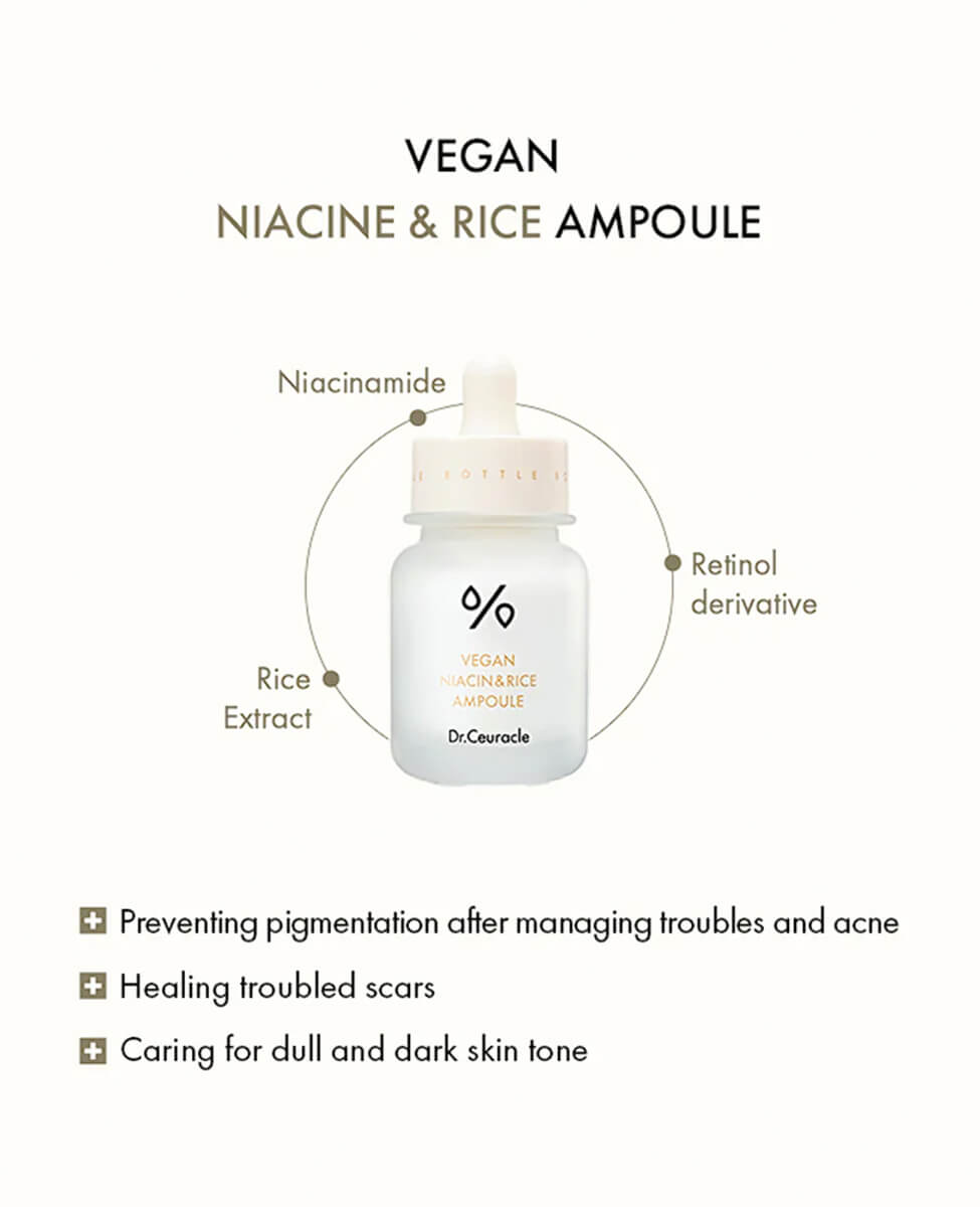 Dr. Ceuracle Vegan Niacin & Rice Ampoule