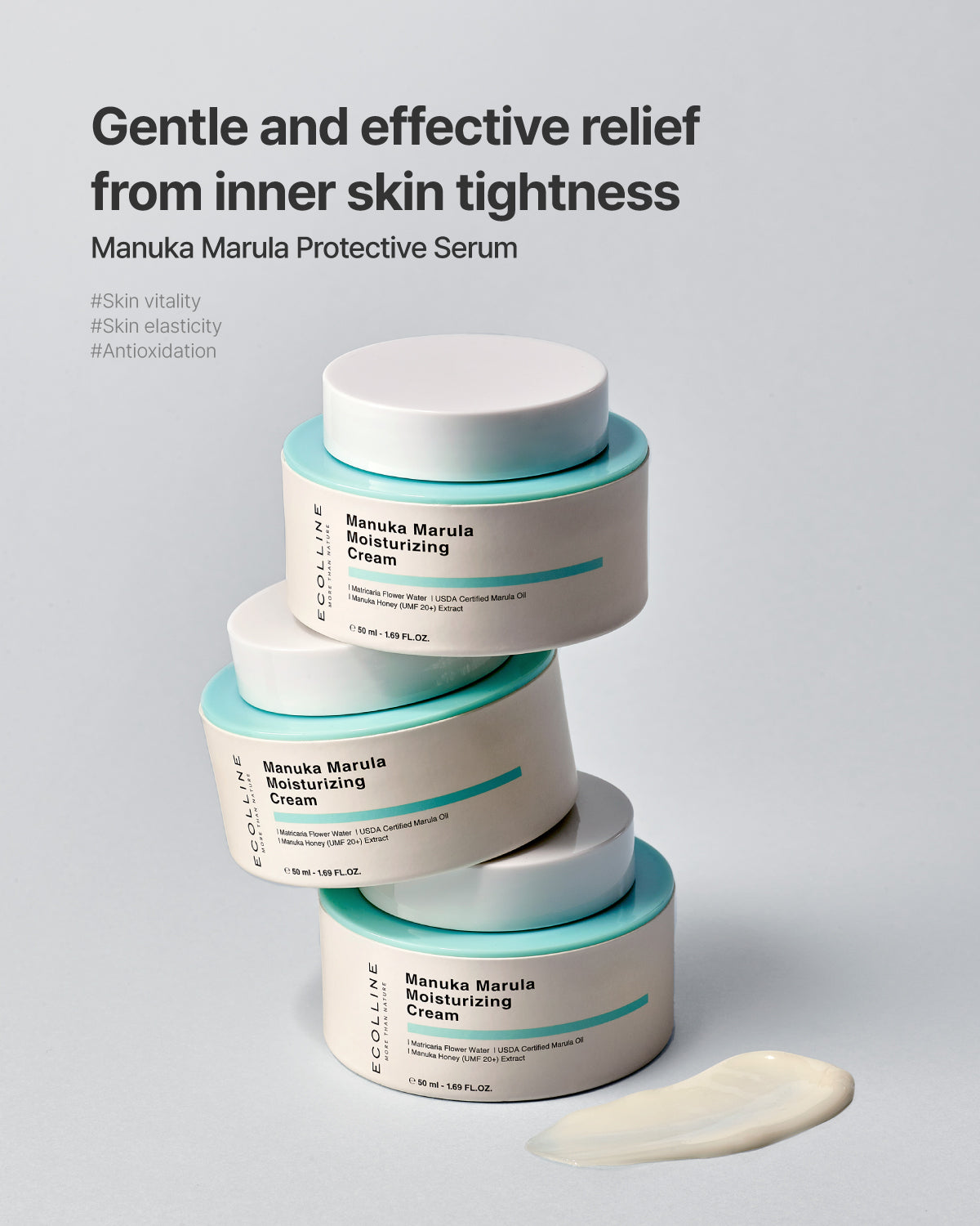 Ecolline Manuka Marula Moisturizing Cream