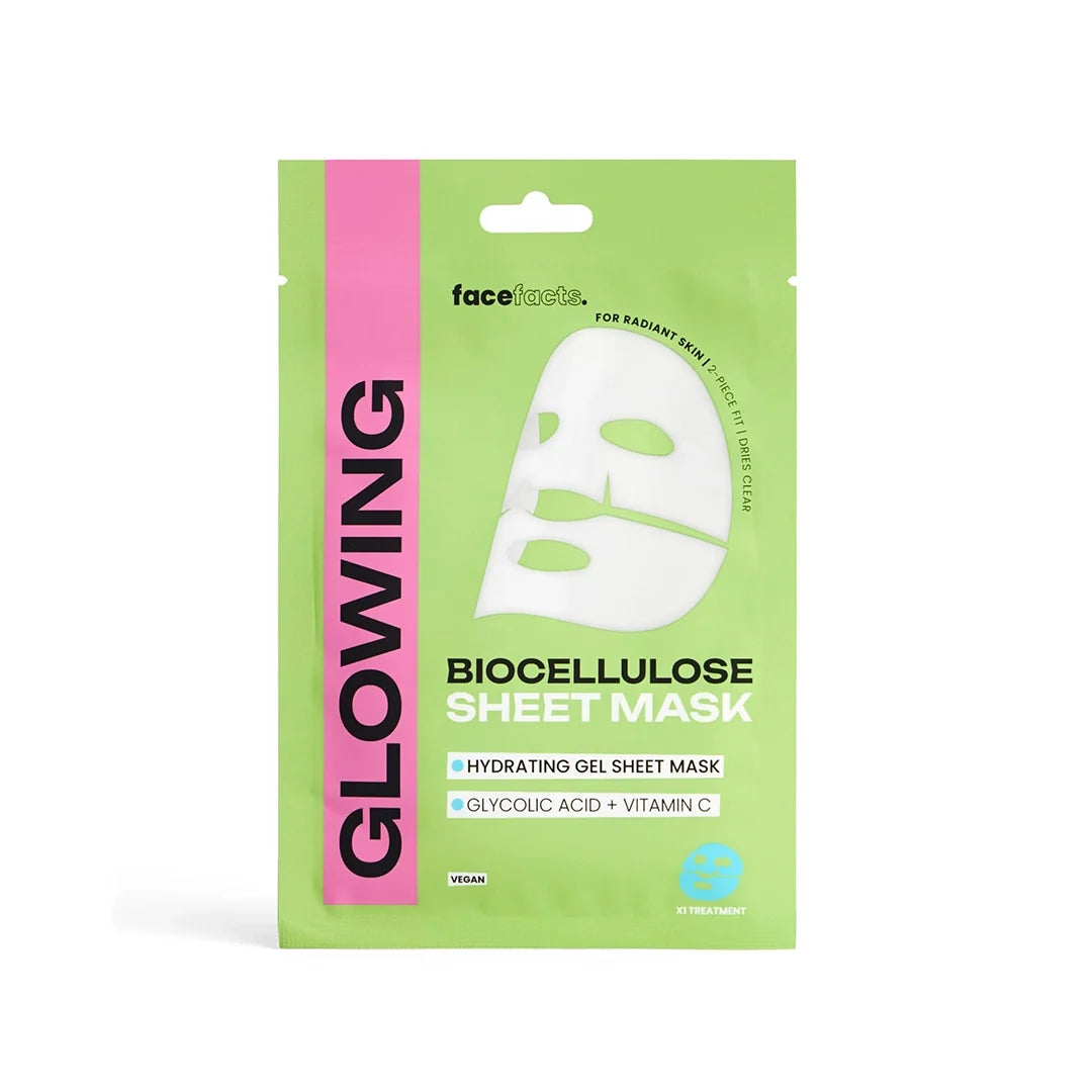 Face Facts Biocellulose Face Mask Glowing