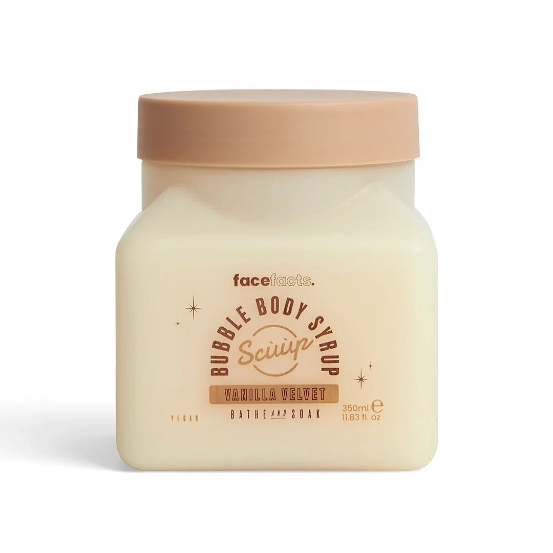 Face Facts Scuup Velvet Bubble Body Syrup Vanilla