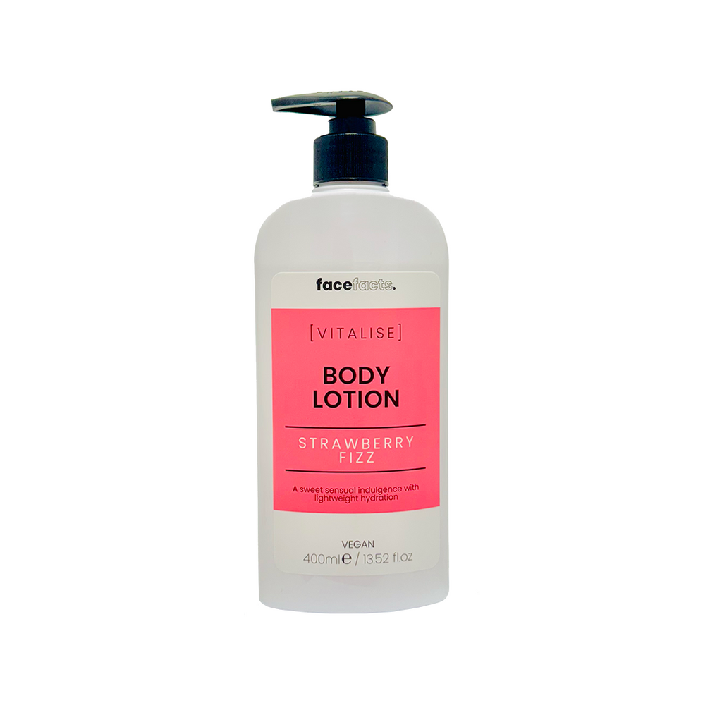 Face Facts Vitalise Body Lotion Strawberry Fizz 400ml