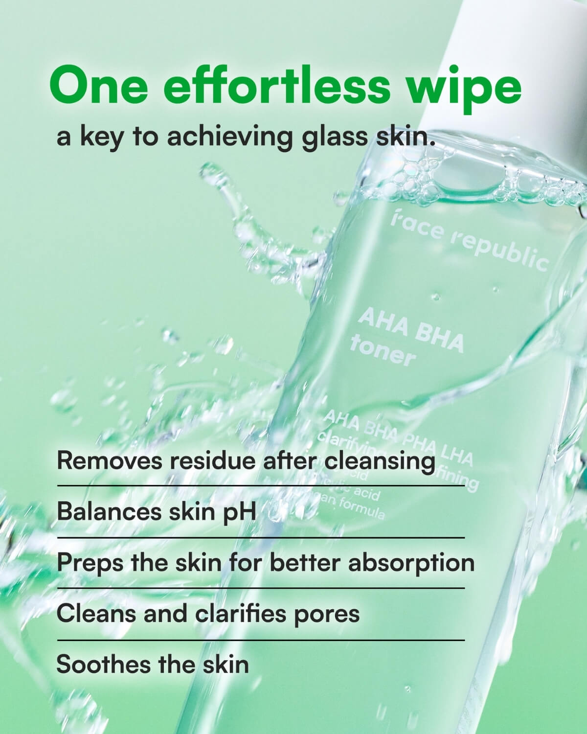 Face Republic AHA BHA Toner