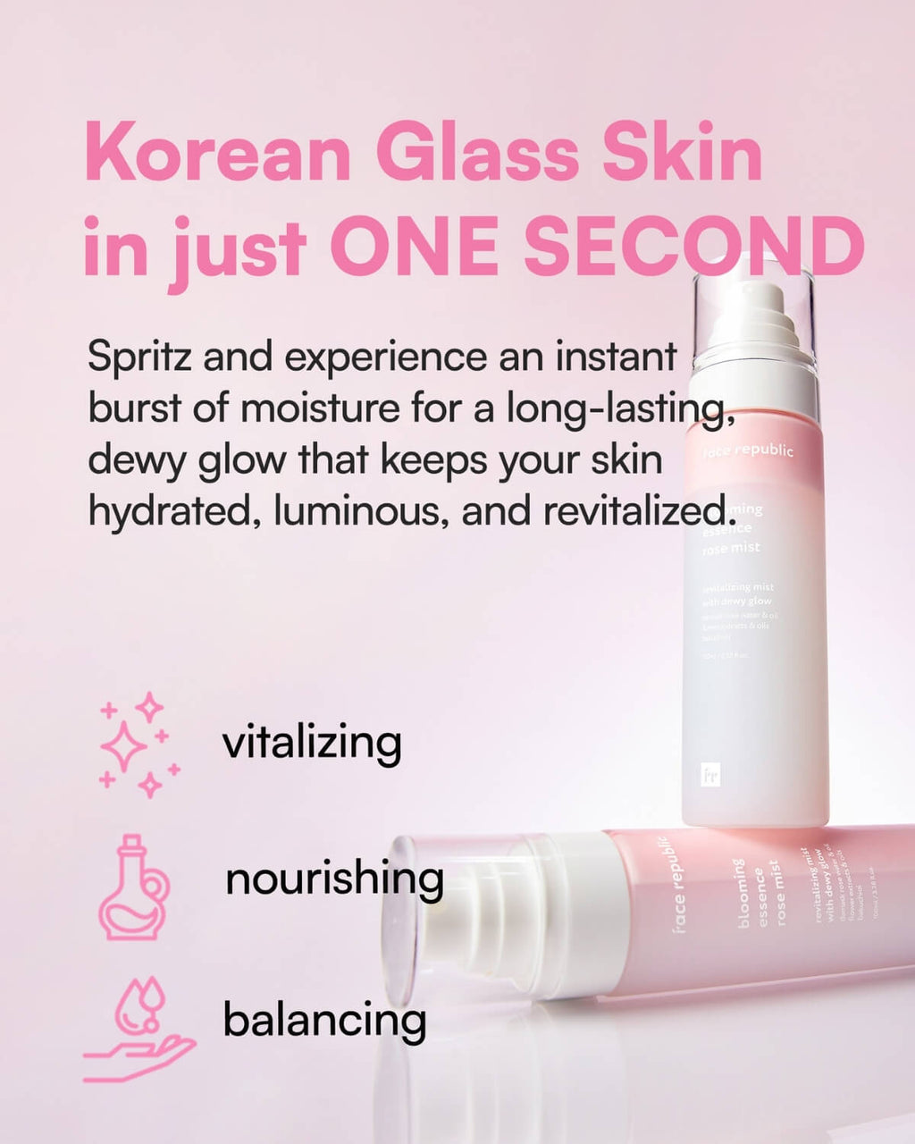 Face Republic Blooming Essence Rose Mist