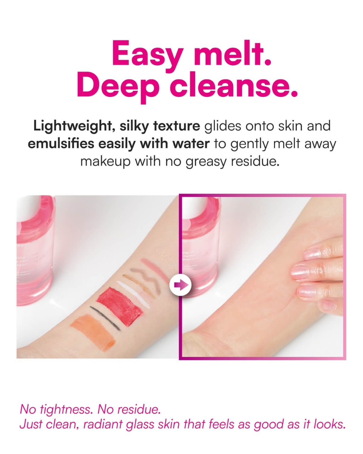 Face Republic Blooming Rose Melt & Remove Pore Cleansing Oil
