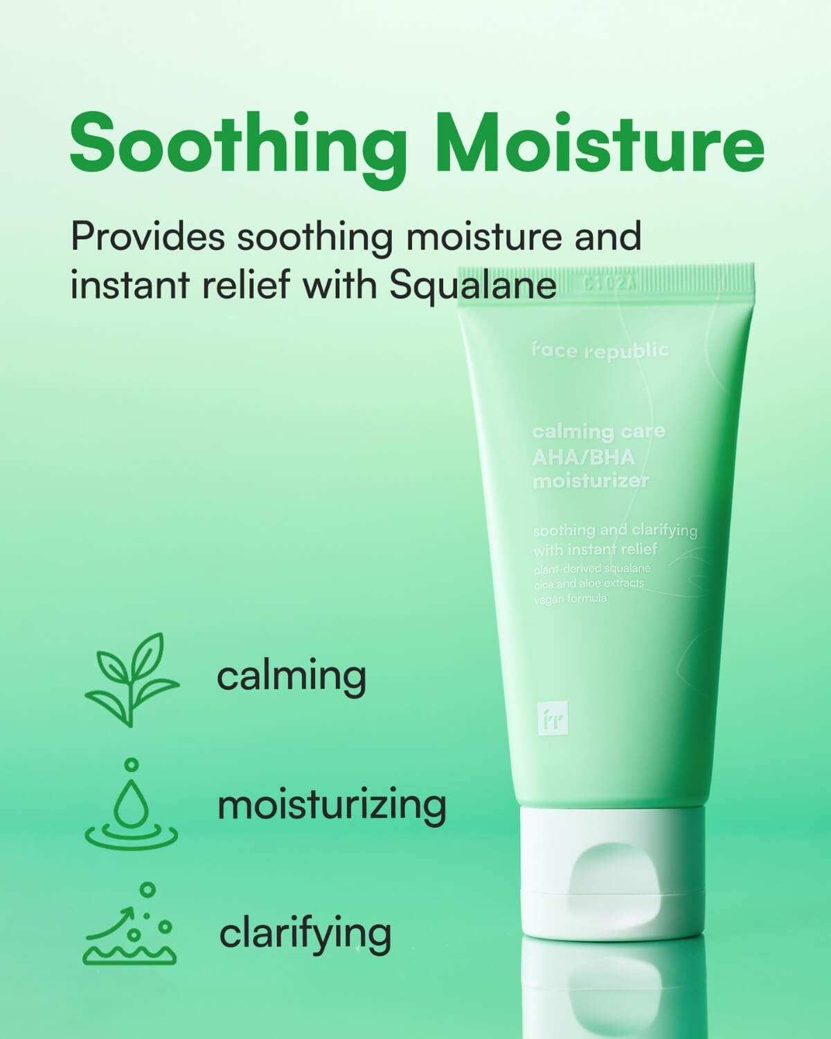 Face Republic Calming Care AHA/BHA Moisturizer