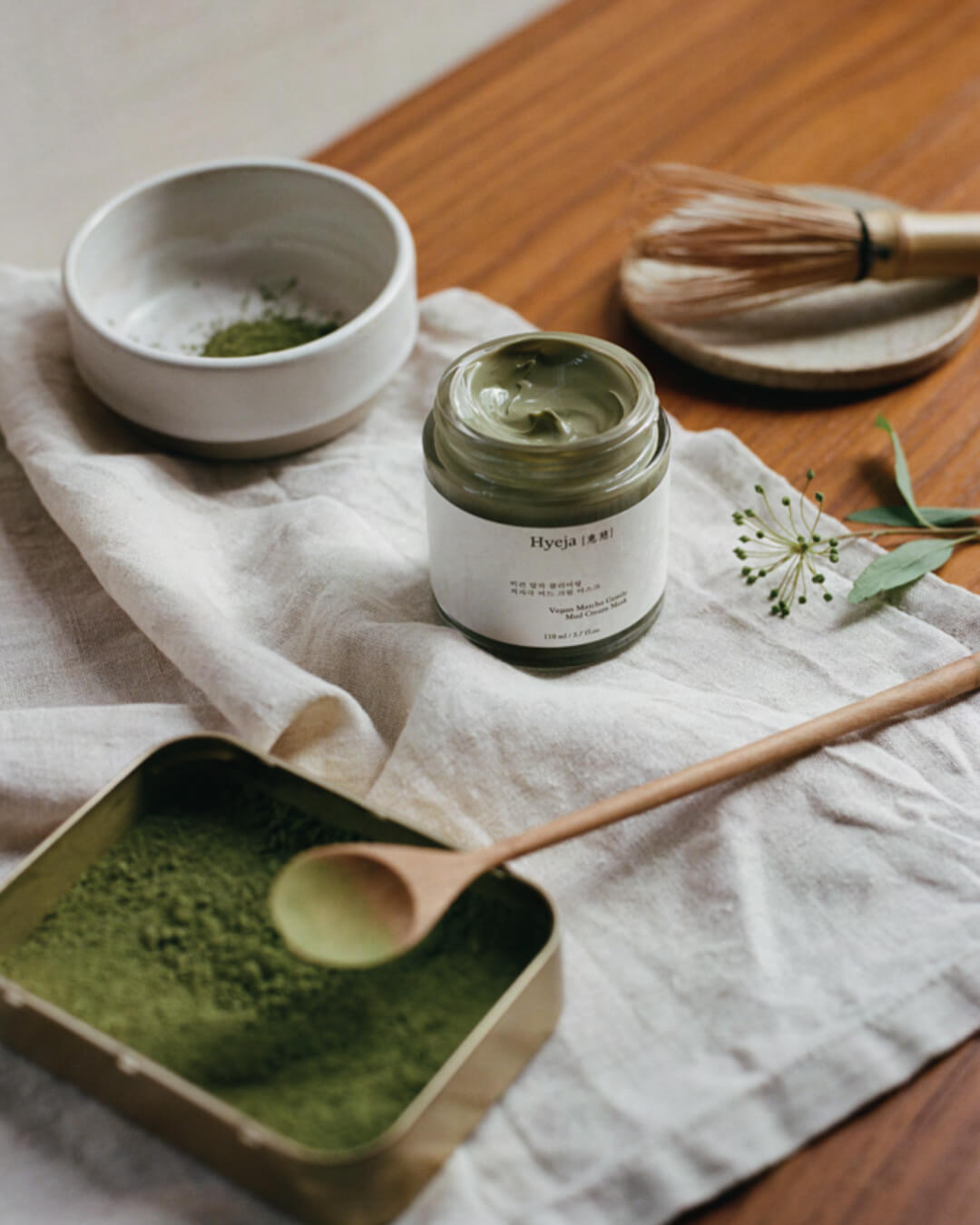 Hyeja Vegan Matcha Gentle Mud Cream Mask
