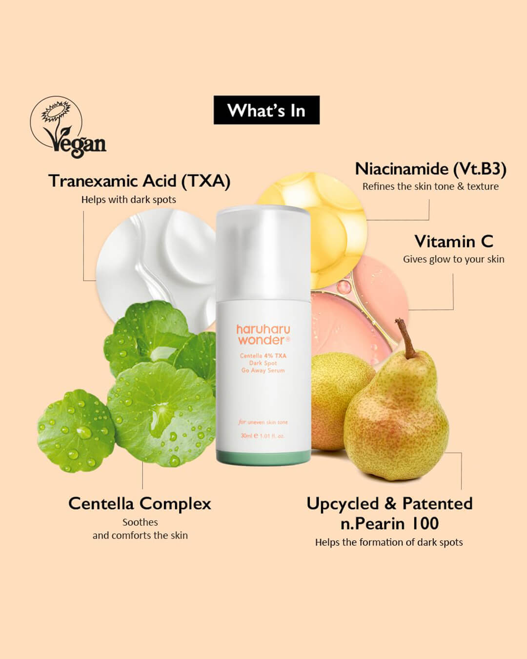 haruharu wonder Centella 4% TXA Dark Spot Go Away Serum
