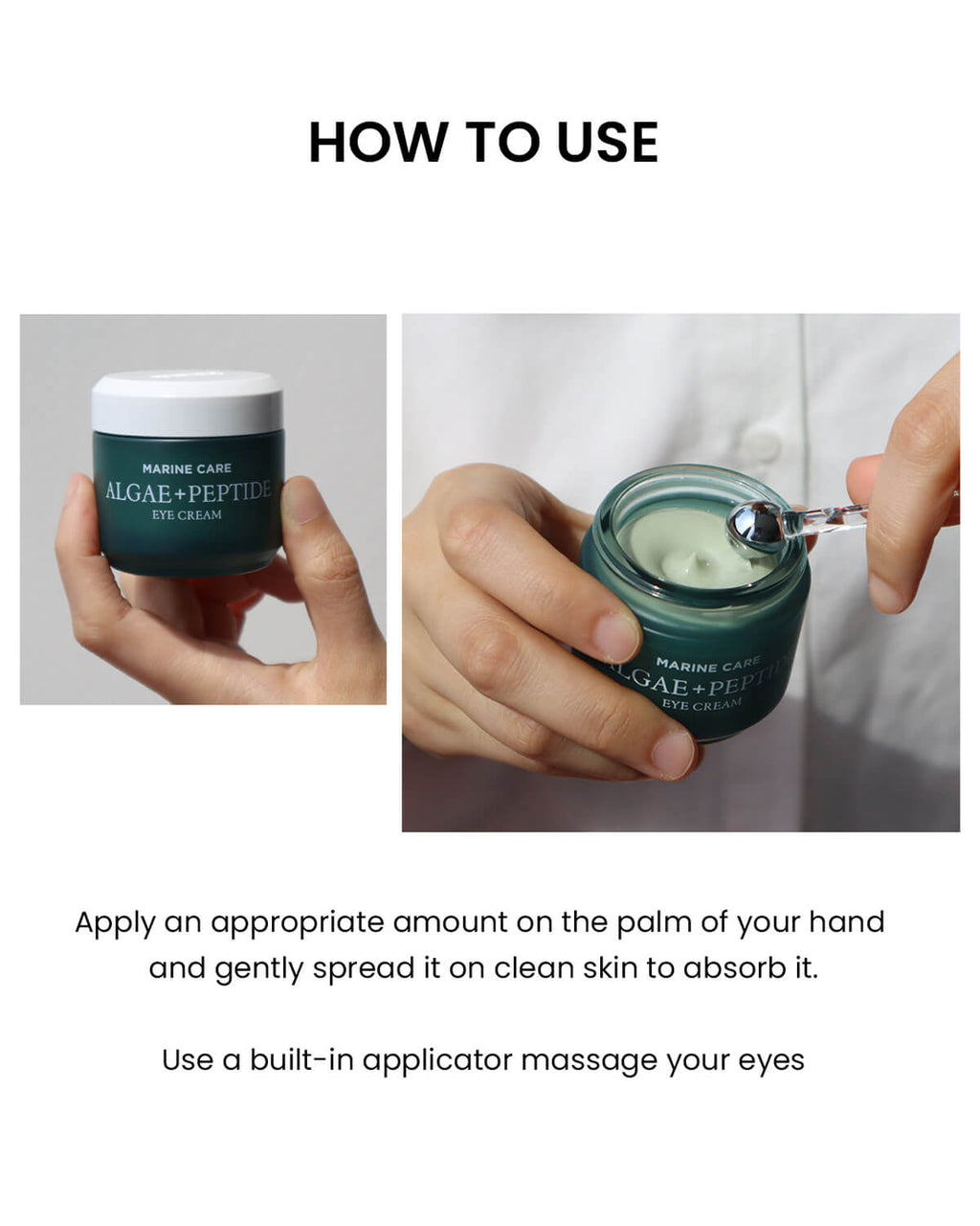 Heimish Marine Care Algae + Peptide Eye Cream