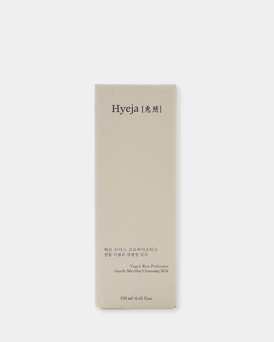 Hyeja Vegan Rice Probiotics Gentle Micellar Cleansing Milk
