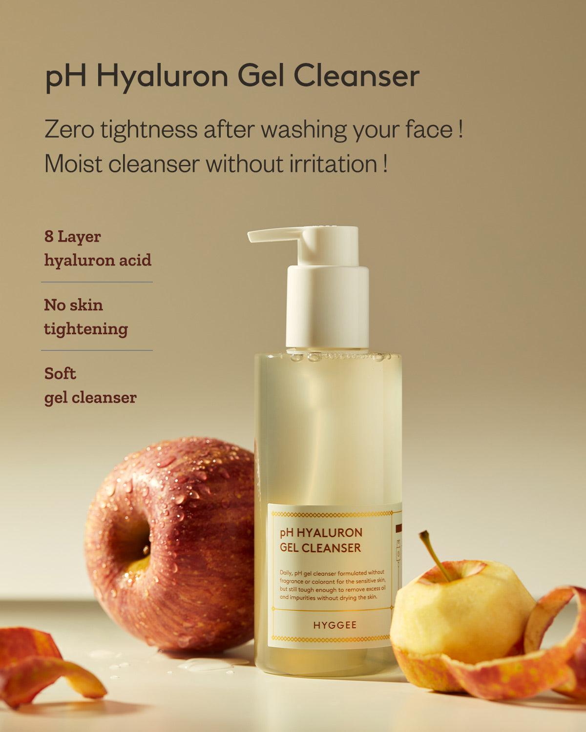 Hyggee pH Hyaluron Gel Cleanser