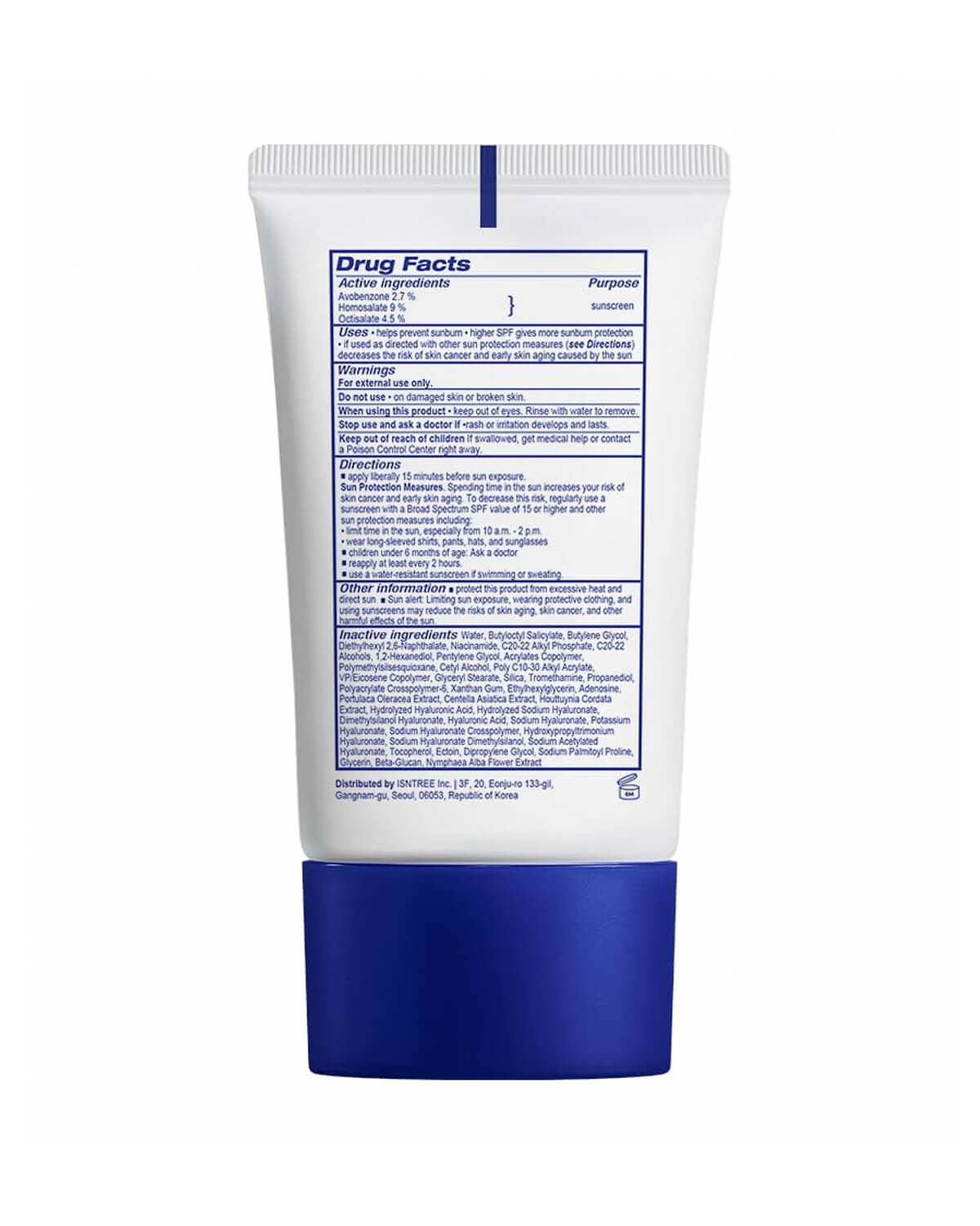 Isntree Hyaluronic Acid Daily Sun Gel