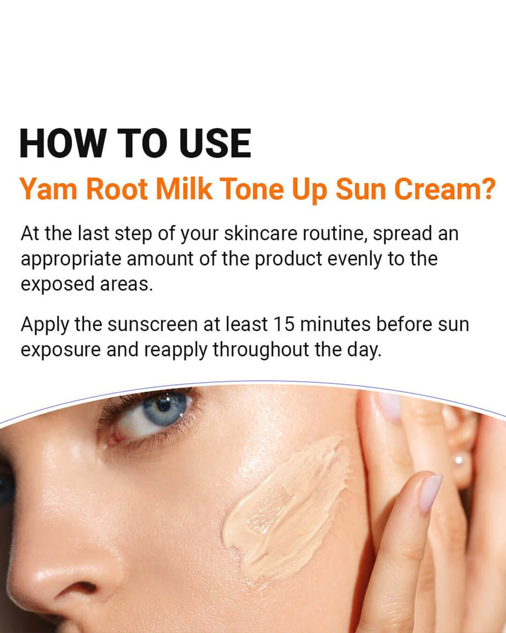 Isntree Yam Root Milk Tone Up Sun Cream