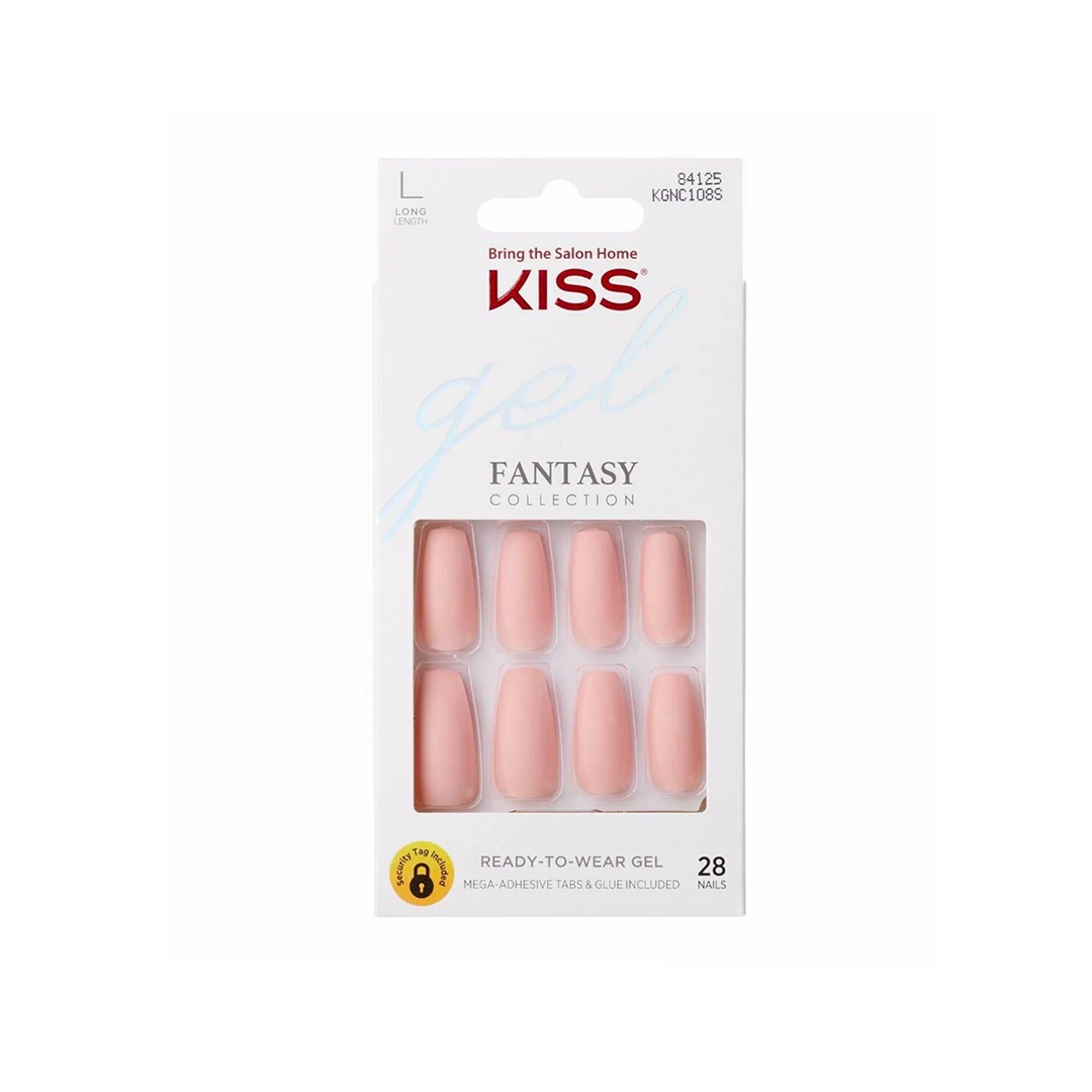 Kiss Gel Fantasy 28 Long Nails 84125
