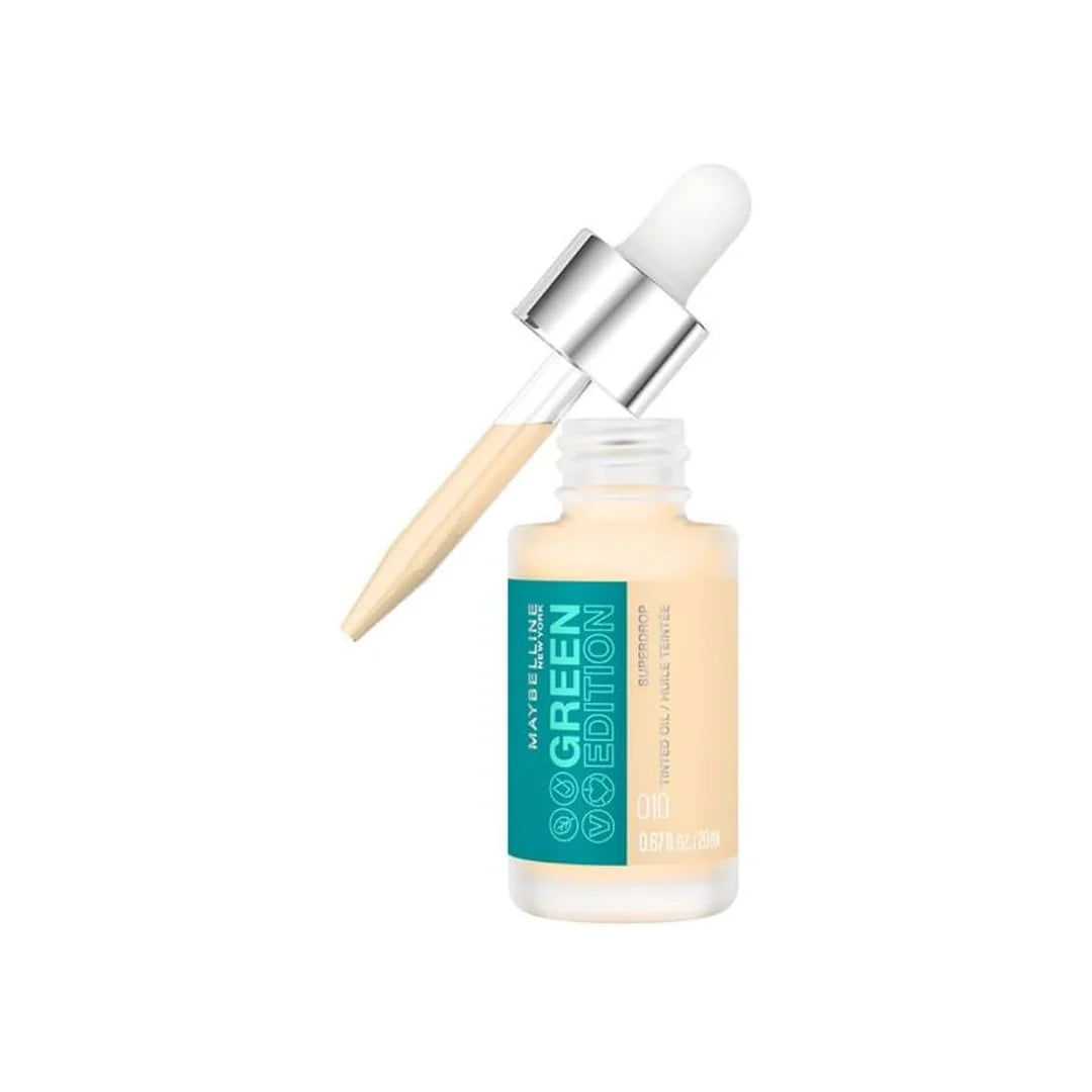 Maybelline Green Edition Superdrop Tinting Oil Foundation 10 20ml