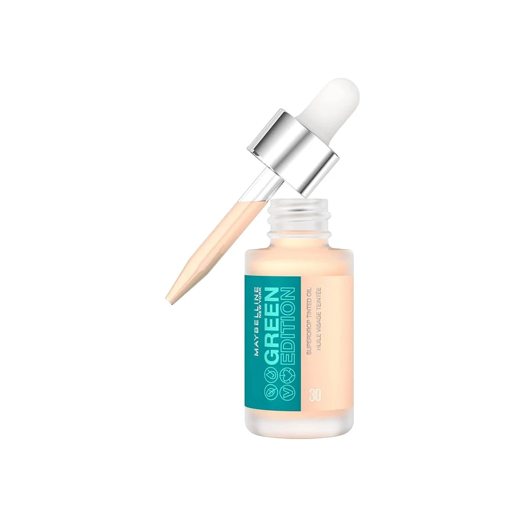 Maybelline Green Edition Superdrop Tinting Oil Foundation 30 20ml