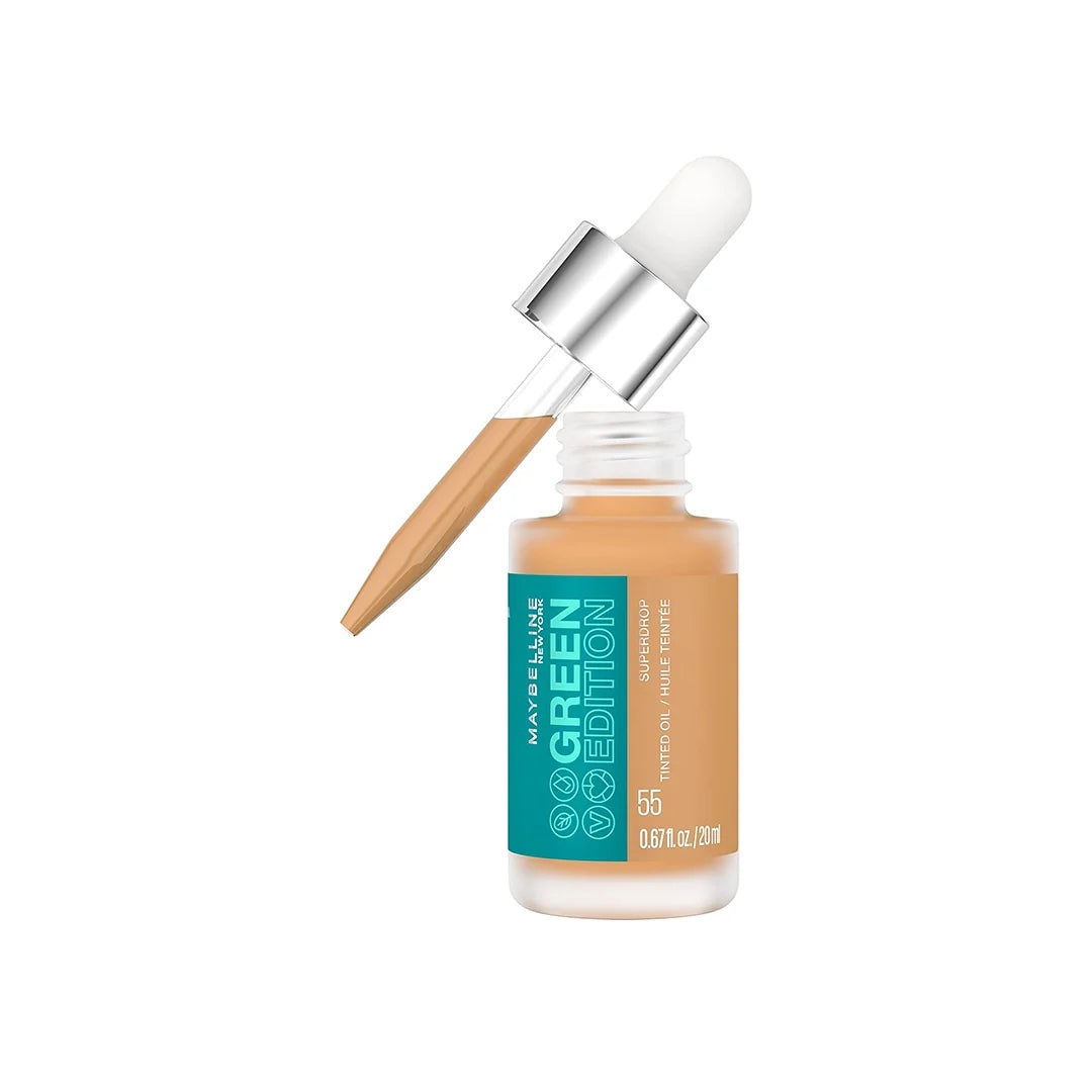 Maybelline Green Edition Superdrop Tinting Oil Foundation 55 20ml