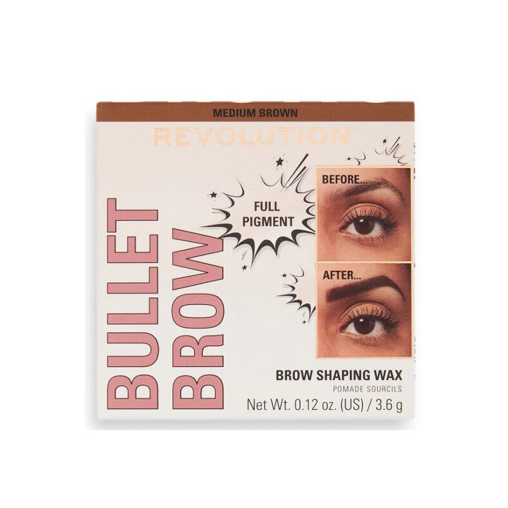 Revolution Brow Shaping Wax Medium Brown