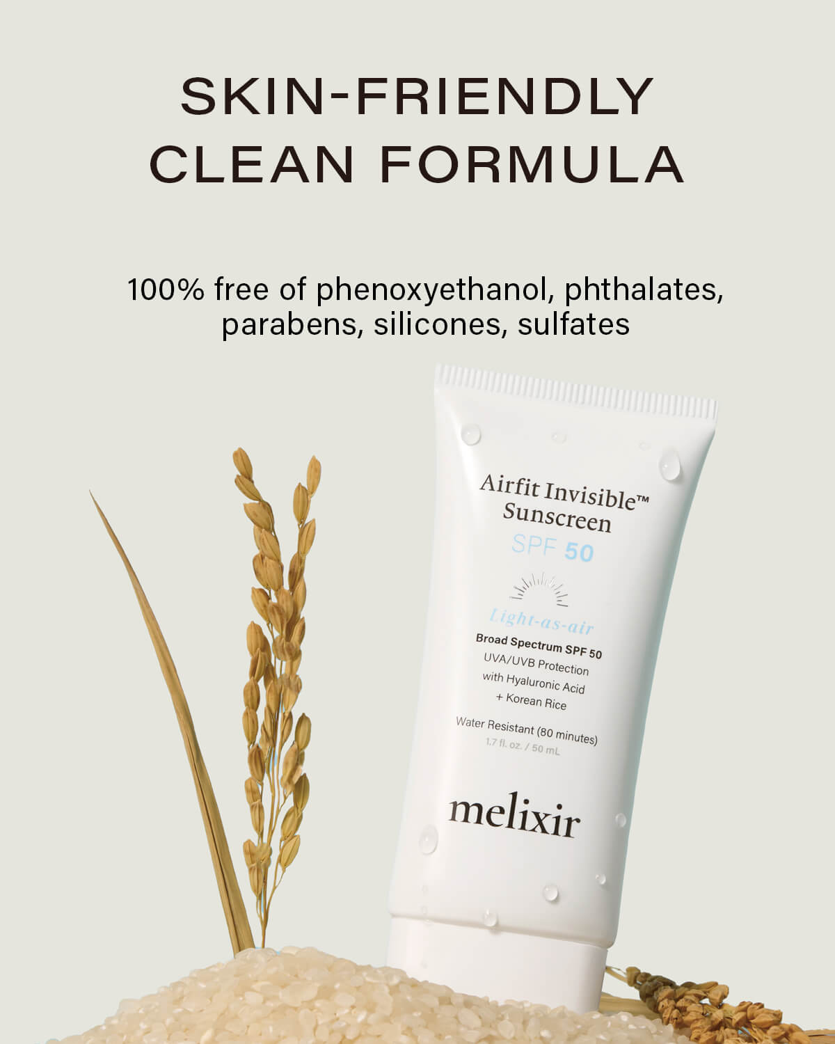 Melixir Airfit Invisible Sunscreen